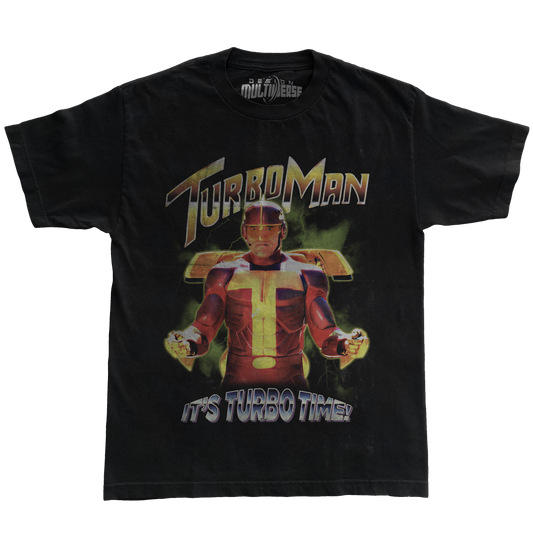 Turbo Man Jingle All The Way Vintage Style T Shirt