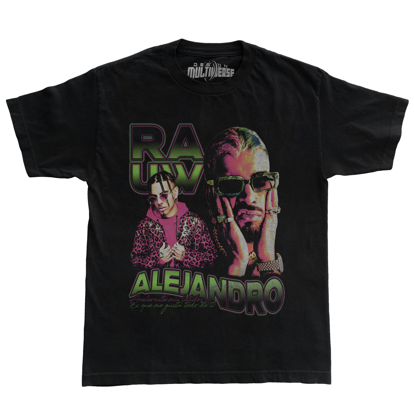 Rauw Alejandro Vintage Style T Shirt