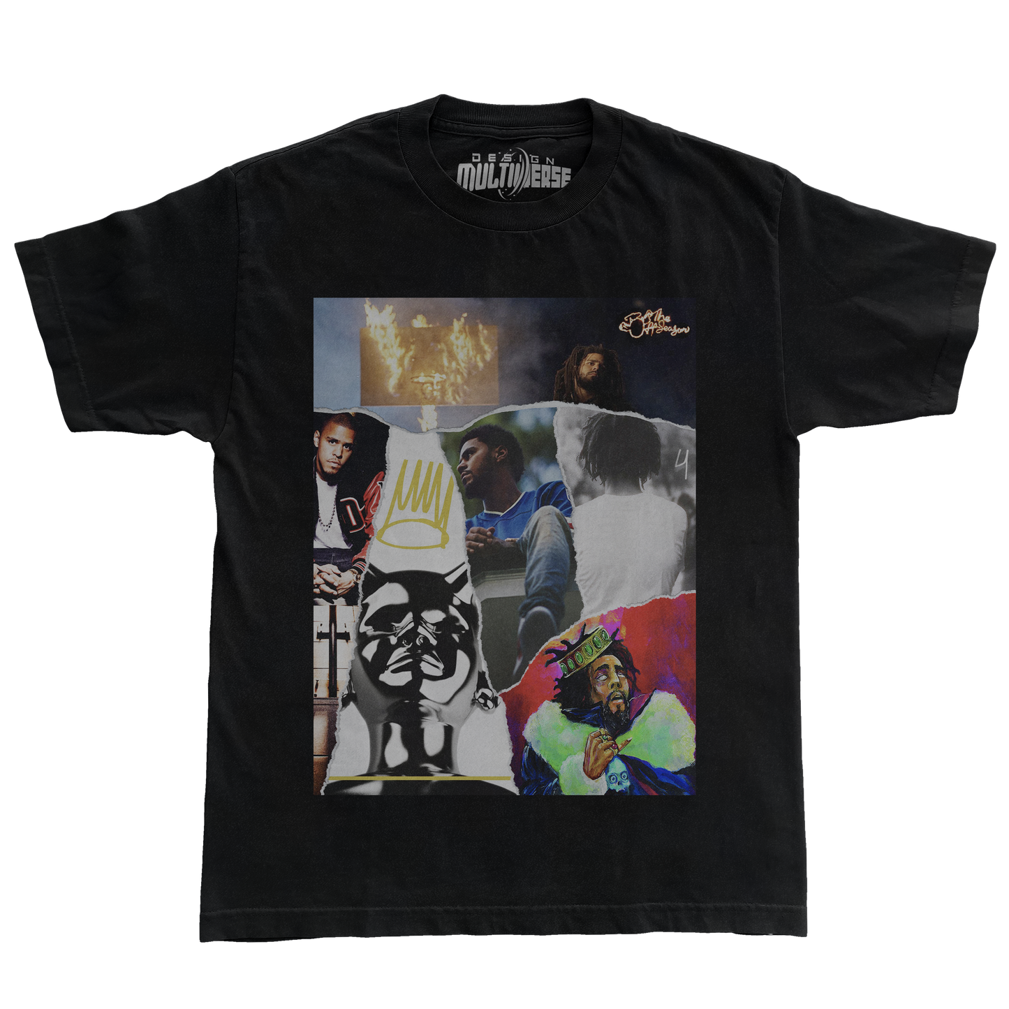 J Cole Album Cover Collage T Shirt