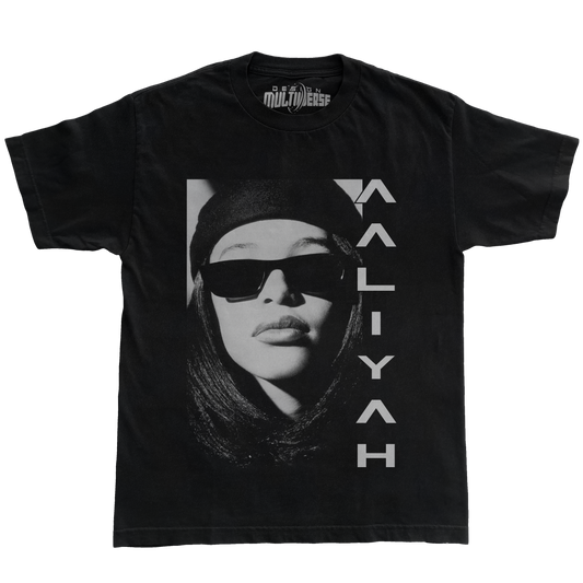 Aaliyah B&W T Shirt