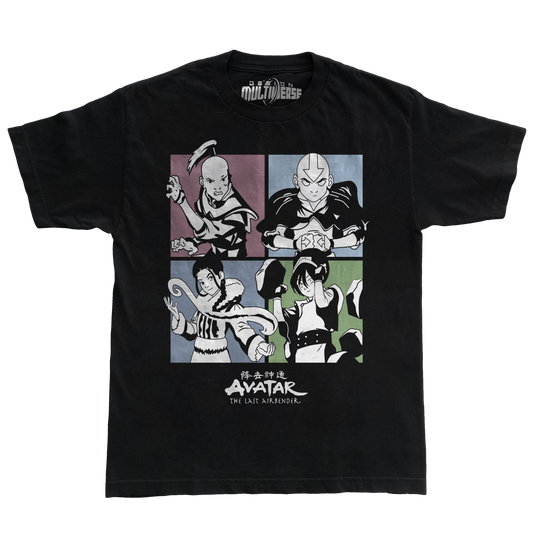 AVATAR THE LAST AIRBENDER ACTION POSES T Shirt