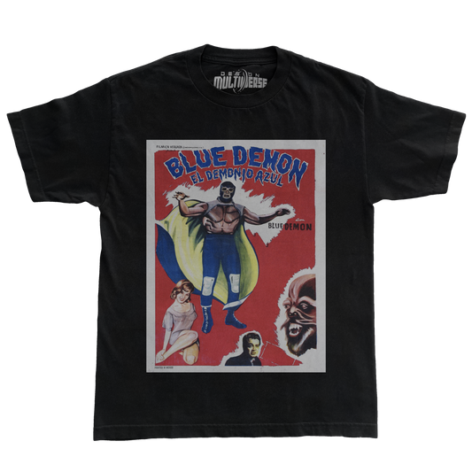 Blue Demon El Demonio Azul Wrestling T Shirt