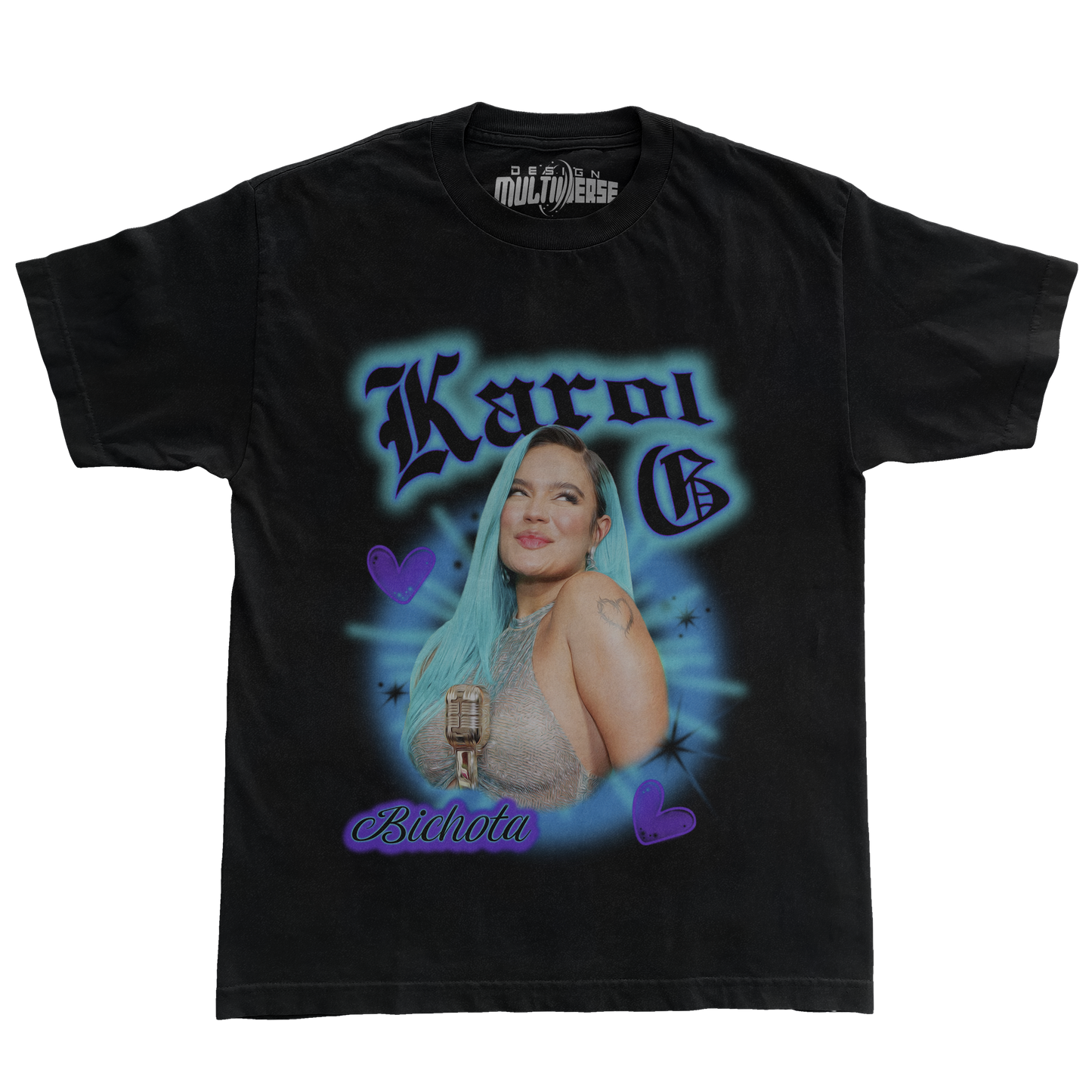 Karol G Bichota Airbrush Style T Shirt