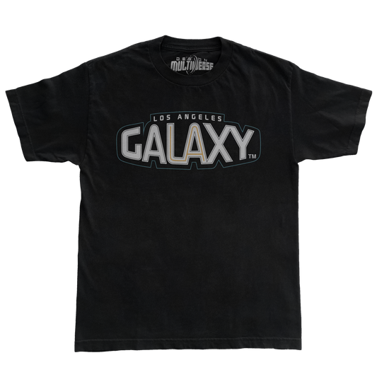 Los Angeles Galaxy Soccer Throw Back Logo T Shirt