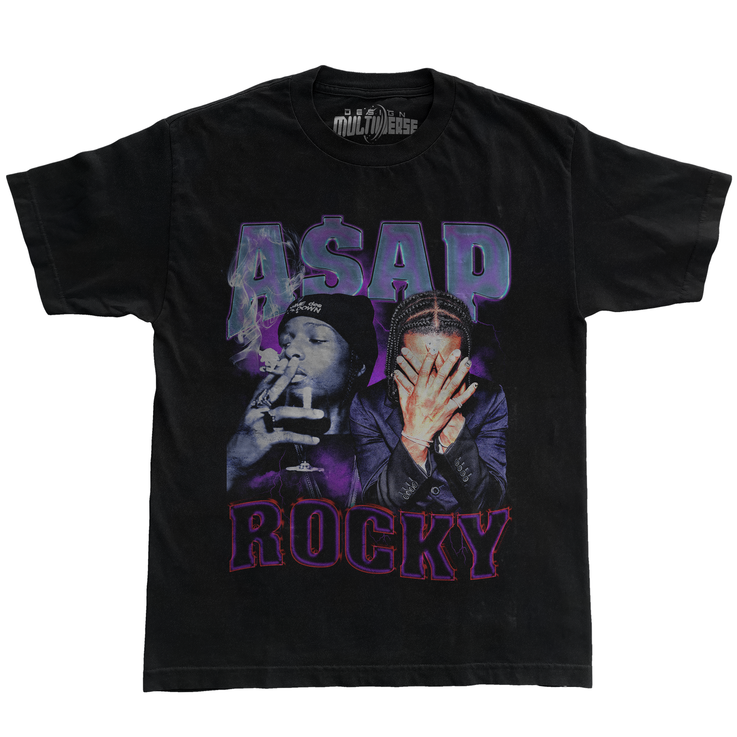 A$AP Rocky Vintage Style T Shirt